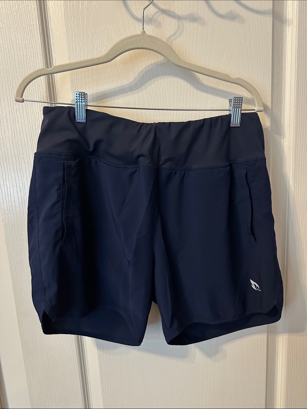 Baleaf Dark Navy Women's Athletic Quick Dry Shorts 5” Sz Large